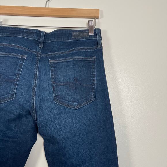 AG Jeans • The Farrah Skinny Dark Wash Jeans - Picture 4 of 7